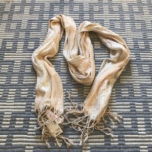 Gold NWT Scarf